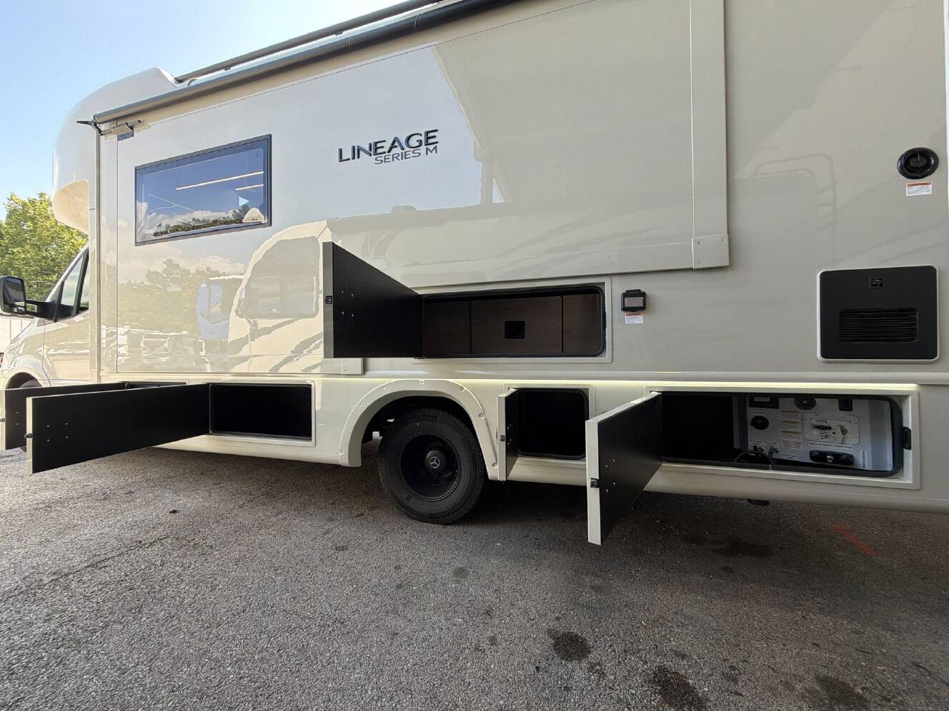 A photo of this 2027 Grand Design Lineage Series M 25FW