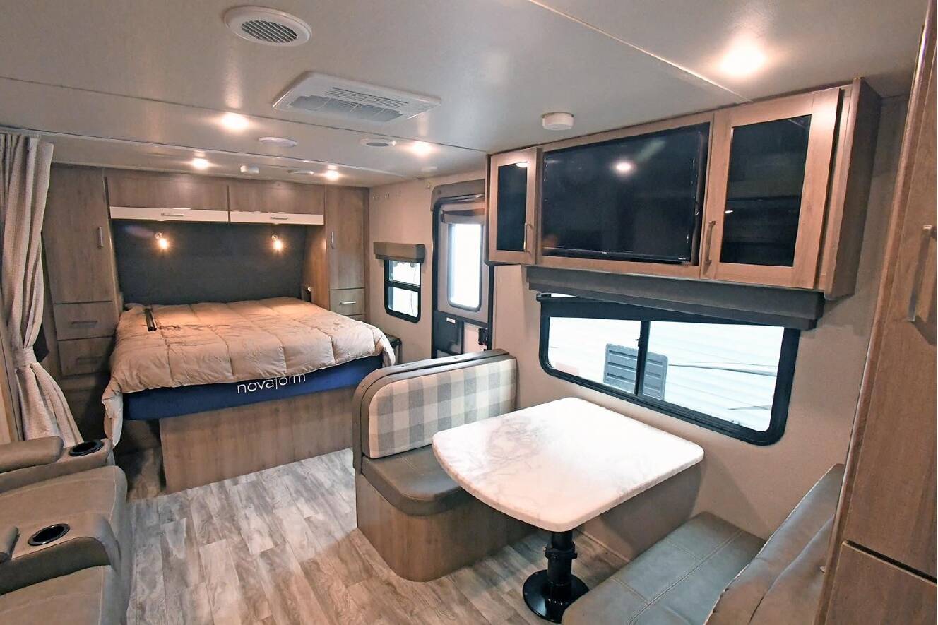 A photo of this 2022 Grand Design IMAGINE XLS 22MLE