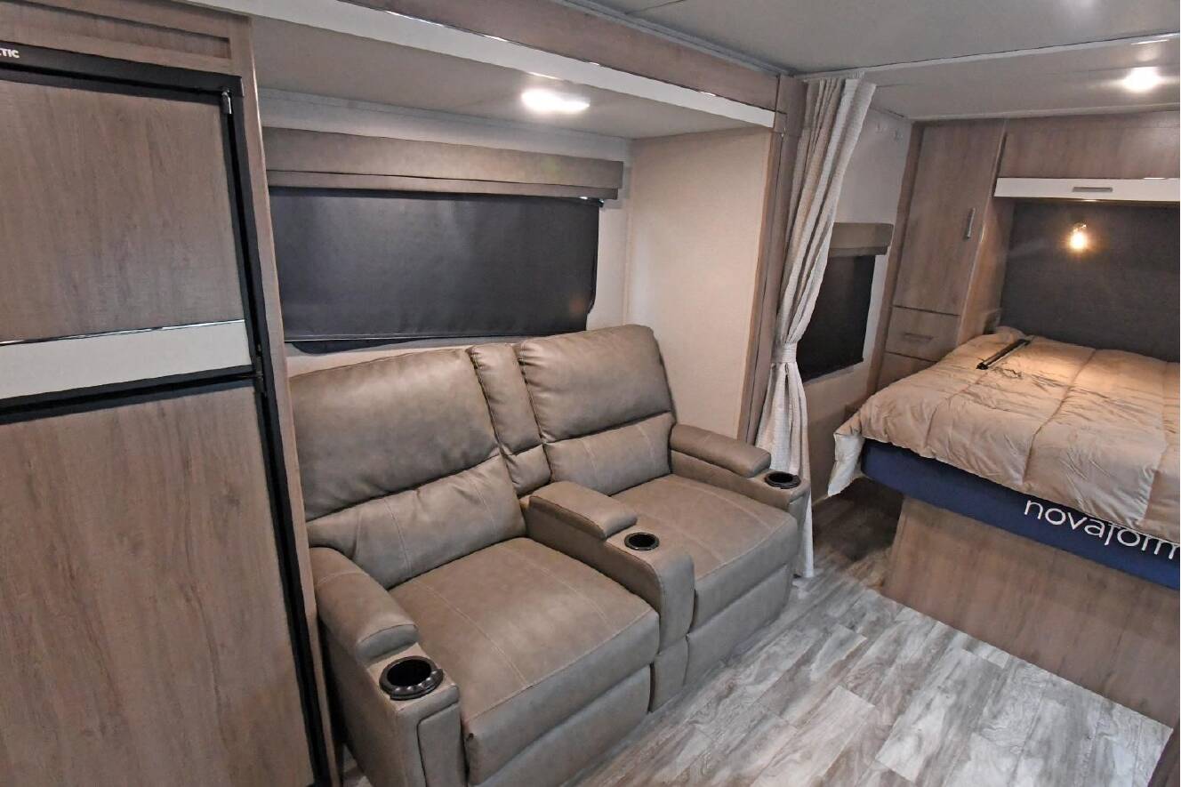 A photo of this 2022 Grand Design IMAGINE XLS 22MLE
