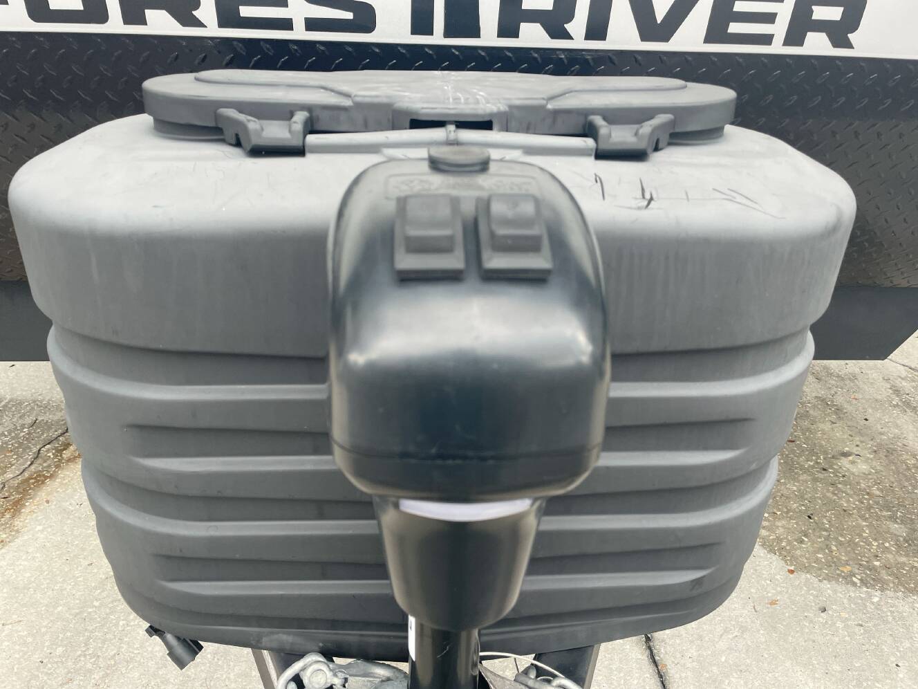 A photo of this 2026 Forest River GREY WOLF BLACK LABEL 18RRBL