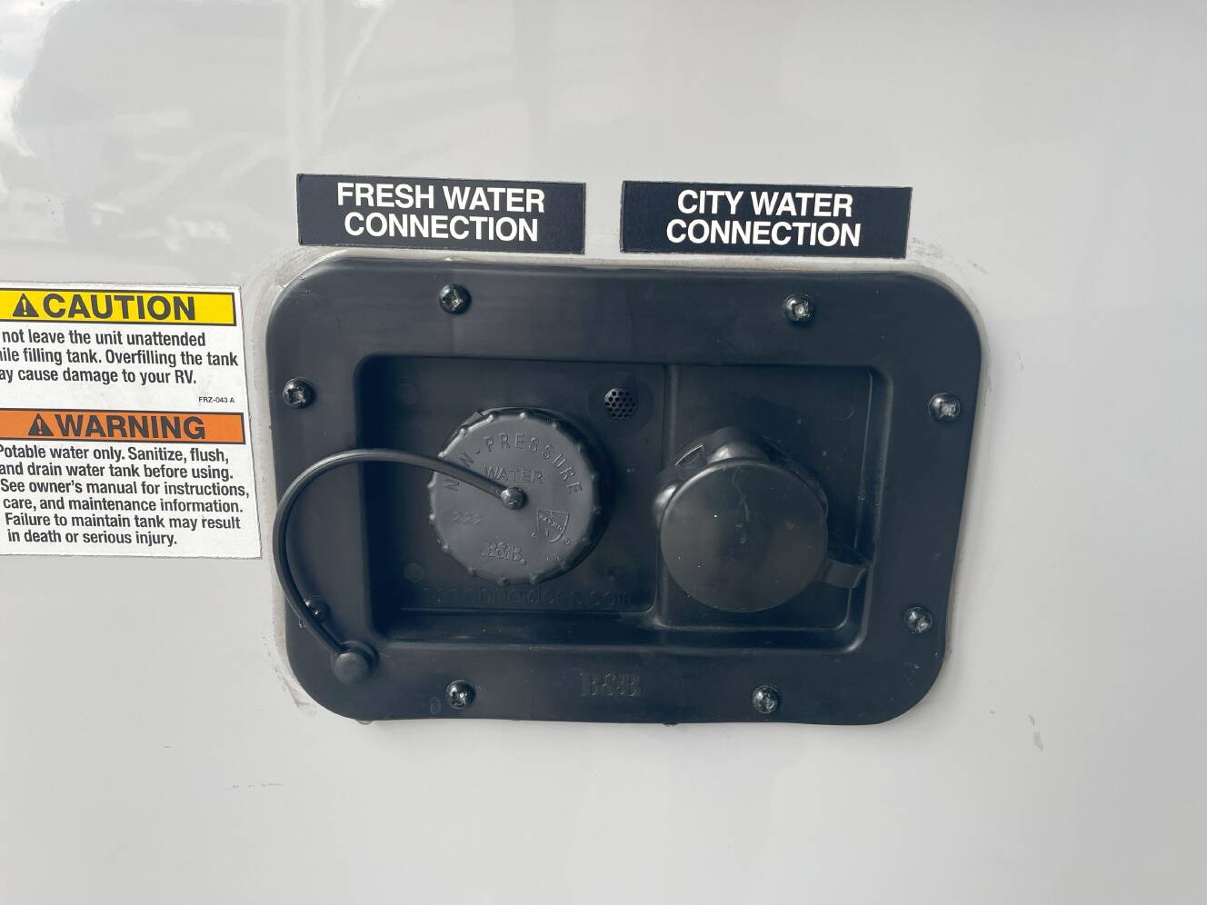A photo of this 2026 Forest River GREY WOLF BLACK LABEL 18RRBL