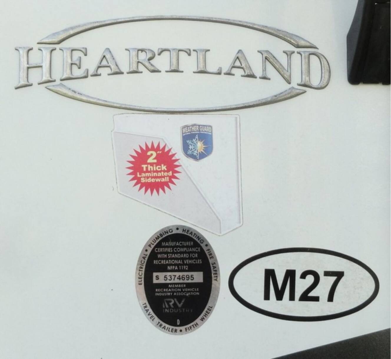 A photo of this 2019 Heartland Mallard M27