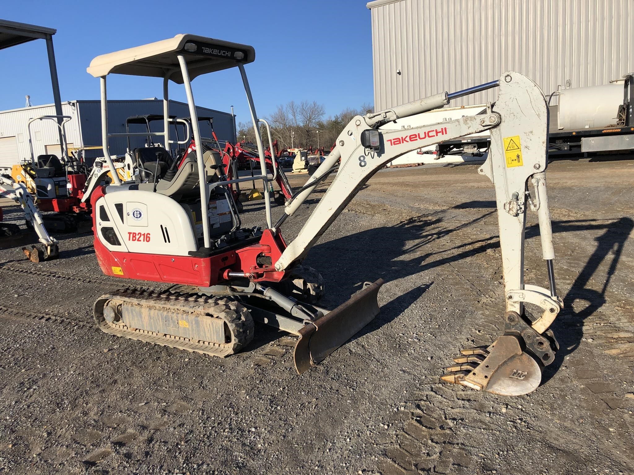 2022 TAKEUCHI TB216 in Lynchburg, VA