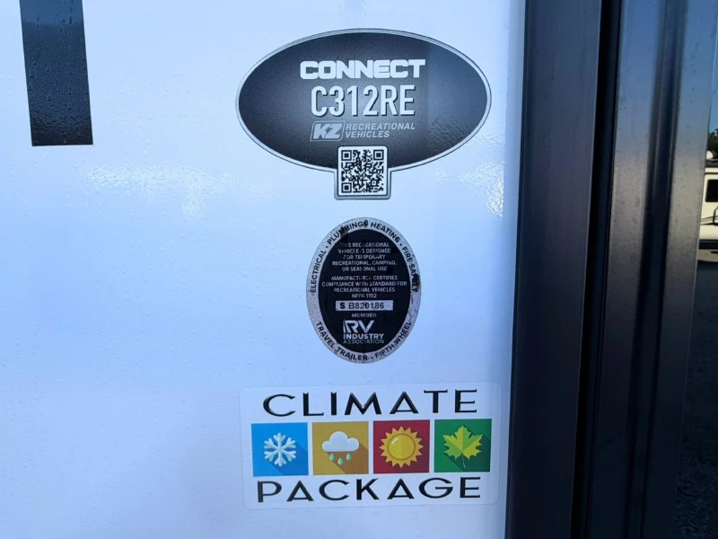 2027 KZ RV Connect C312RE