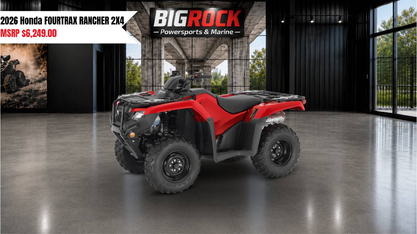 A photo of this 2026 Honda FOURTRAX RANCHER 2X4