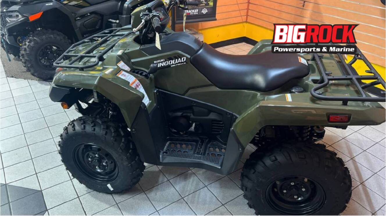 A photo of this 2025 Suzuki KINGQUAD 750 AXi