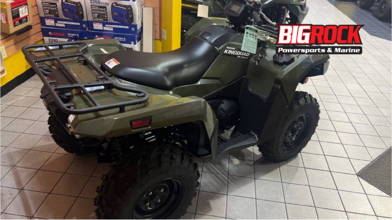 A photo of this 2025 Suzuki KINGQUAD 750 AXi