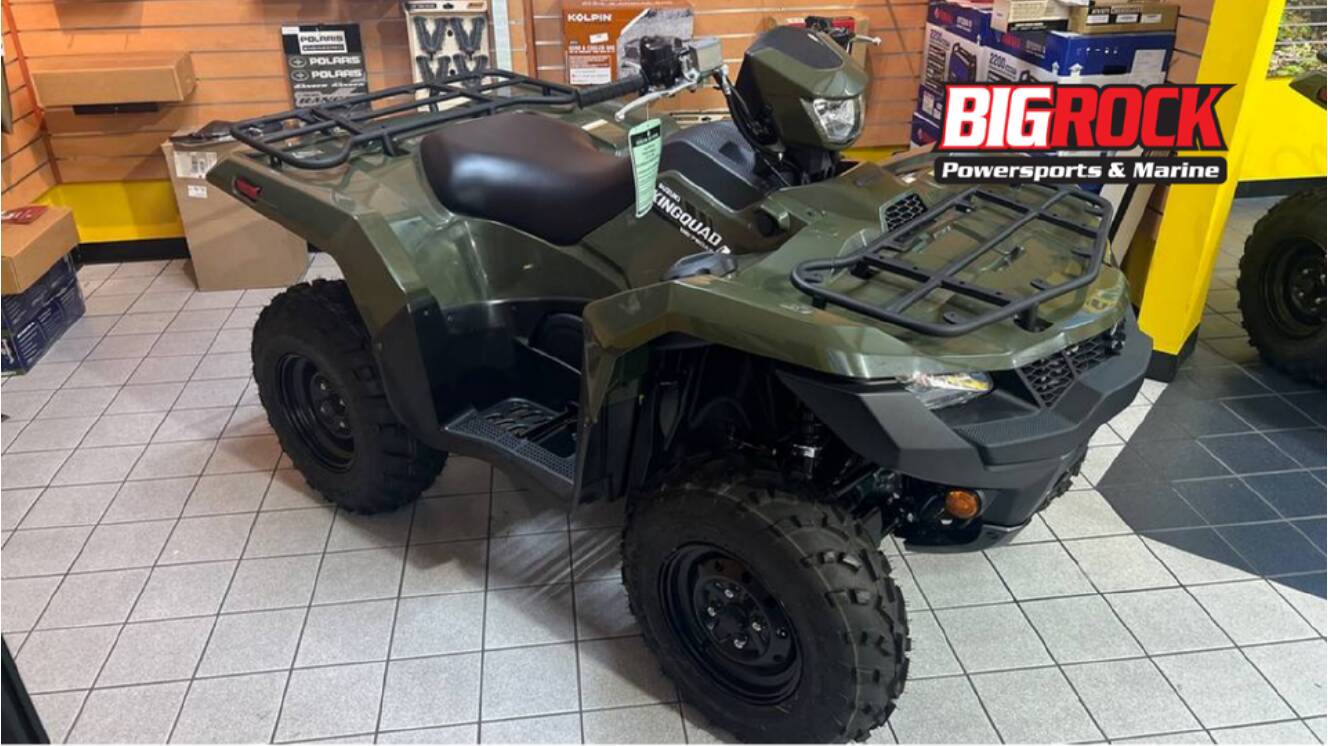 A photo of this 2025 Suzuki KINGQUAD 750 AXi