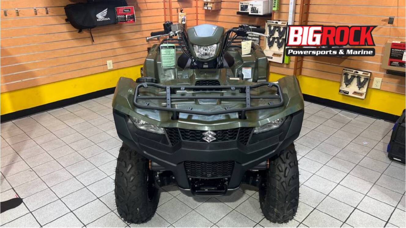 A photo of this 2025 Suzuki KINGQUAD 750 AXi