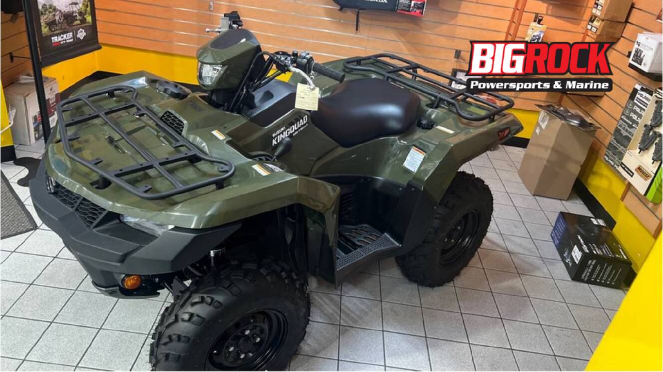 A photo of this 2025 Suzuki KINGQUAD 750 AXi
