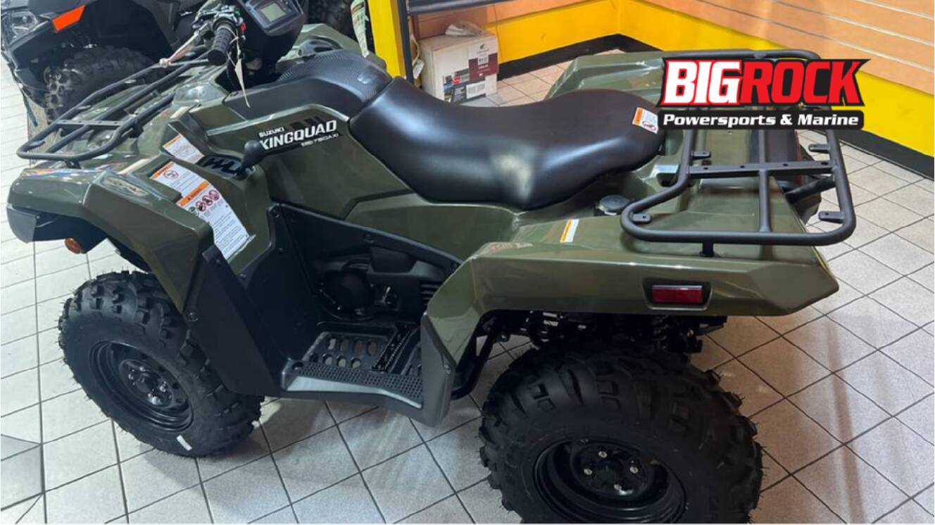 A photo of this 2025 Suzuki KINGQUAD 750 AXi
