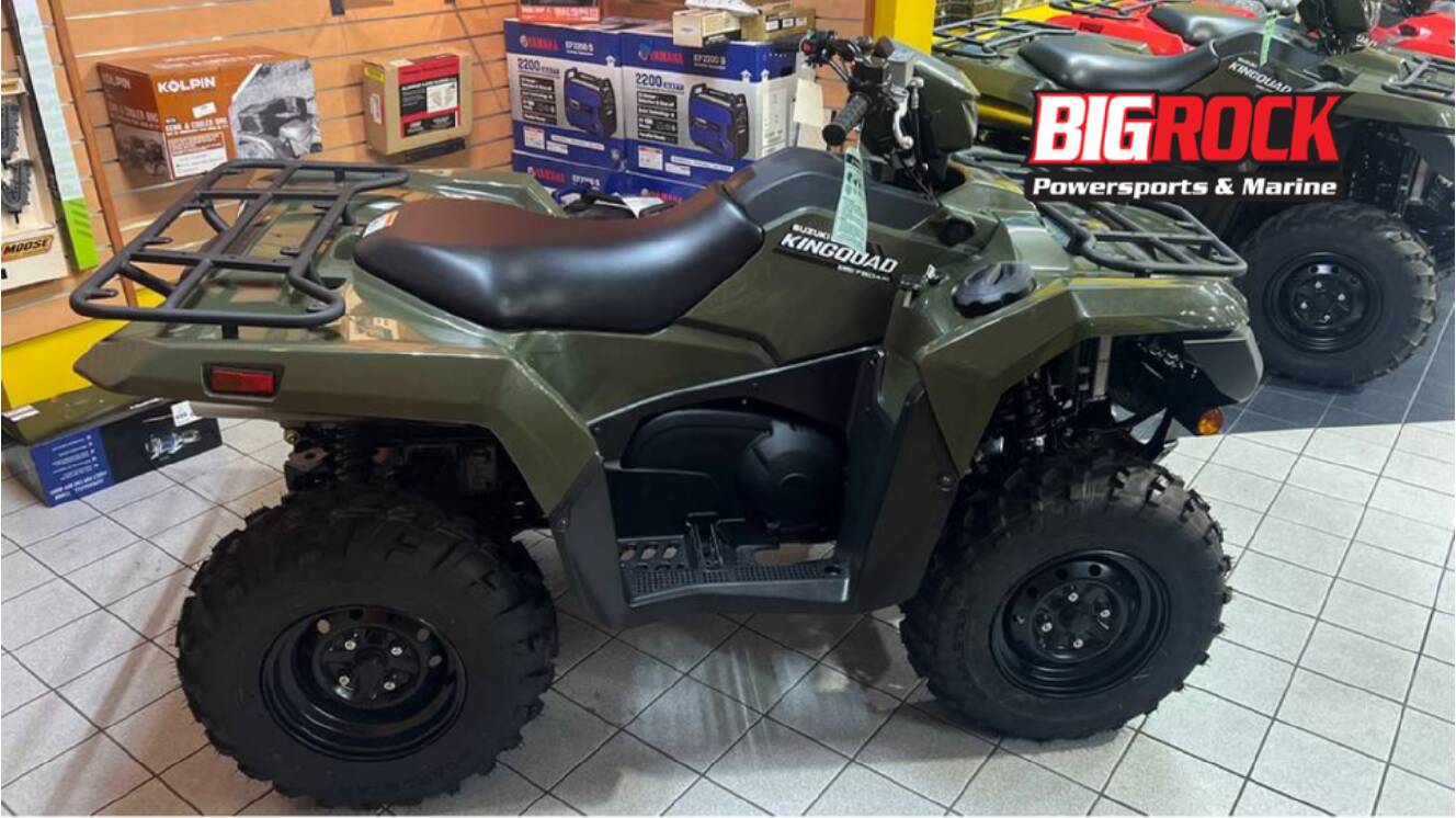 A photo of this 2025 Suzuki KINGQUAD 750 AXi