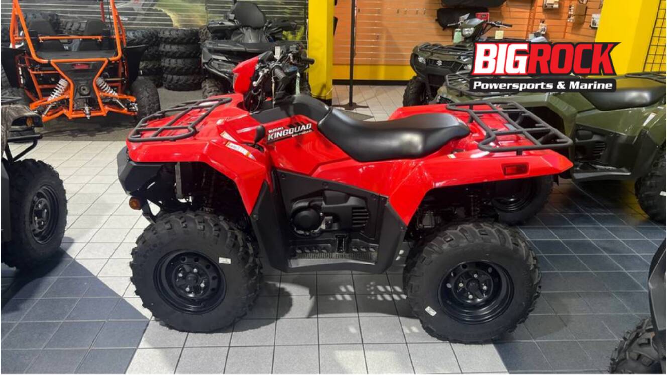 A photo of this 2025 Suzuki KINGQUAD 750 AXi