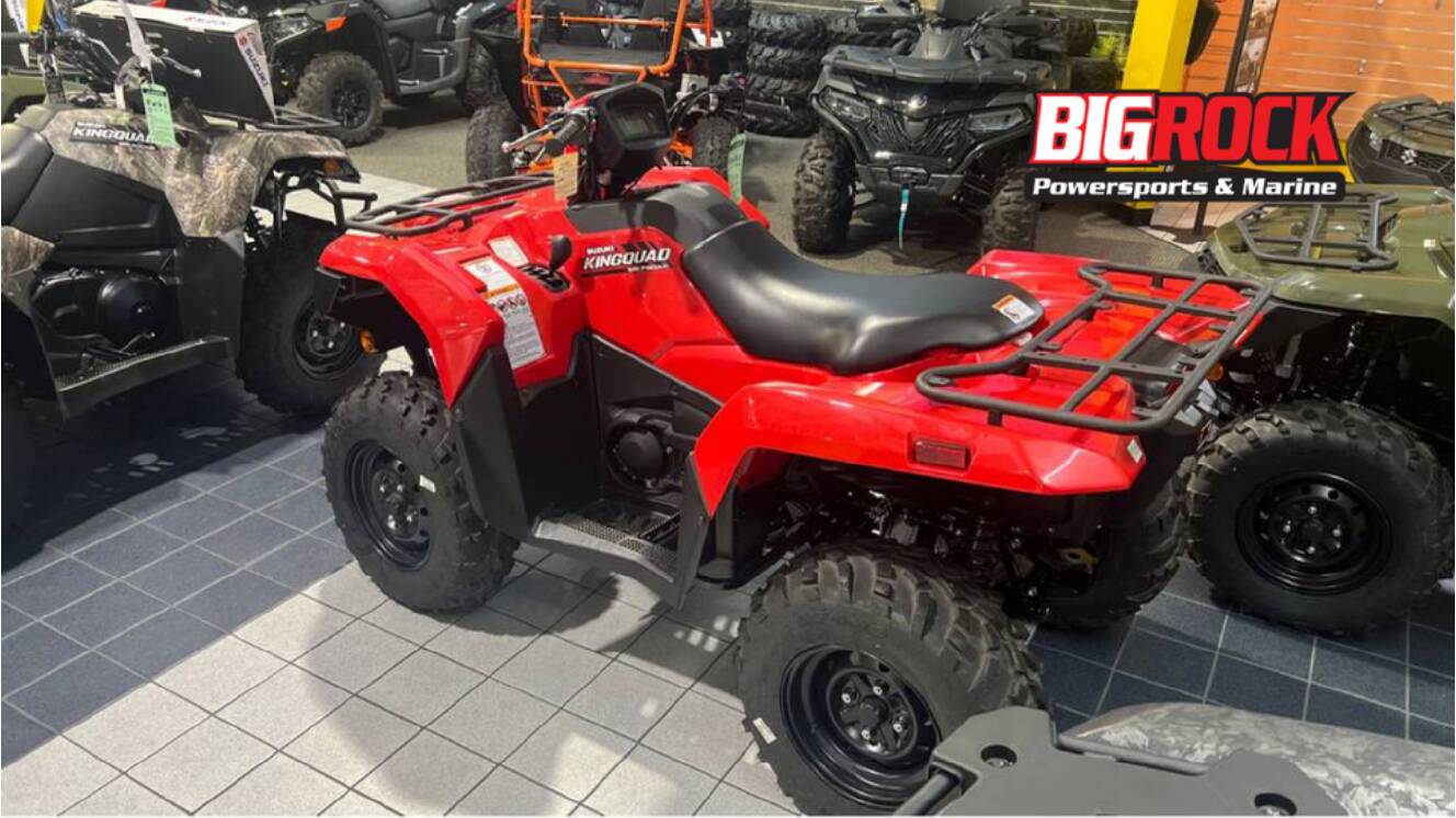 A photo of this 2025 Suzuki KINGQUAD 750 AXi