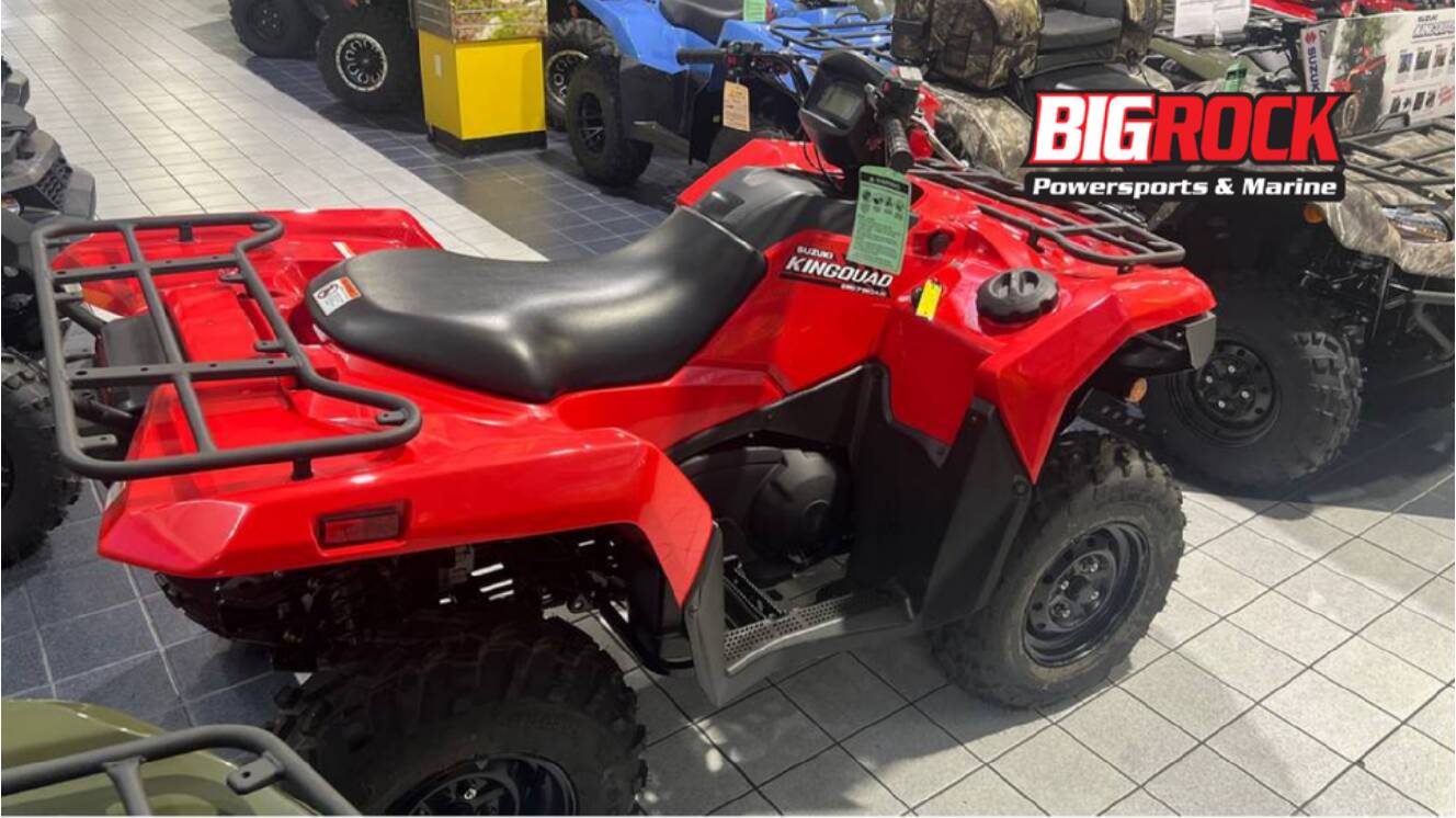 A photo of this 2025 Suzuki KINGQUAD 750 AXi