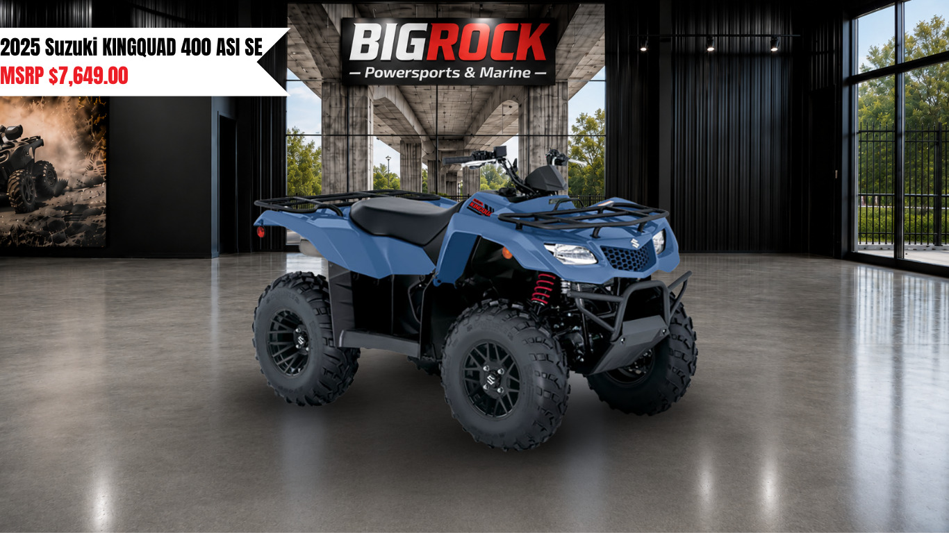 2025 Suzuki KINGQUAD 400 ASI SE in rocky mount NC