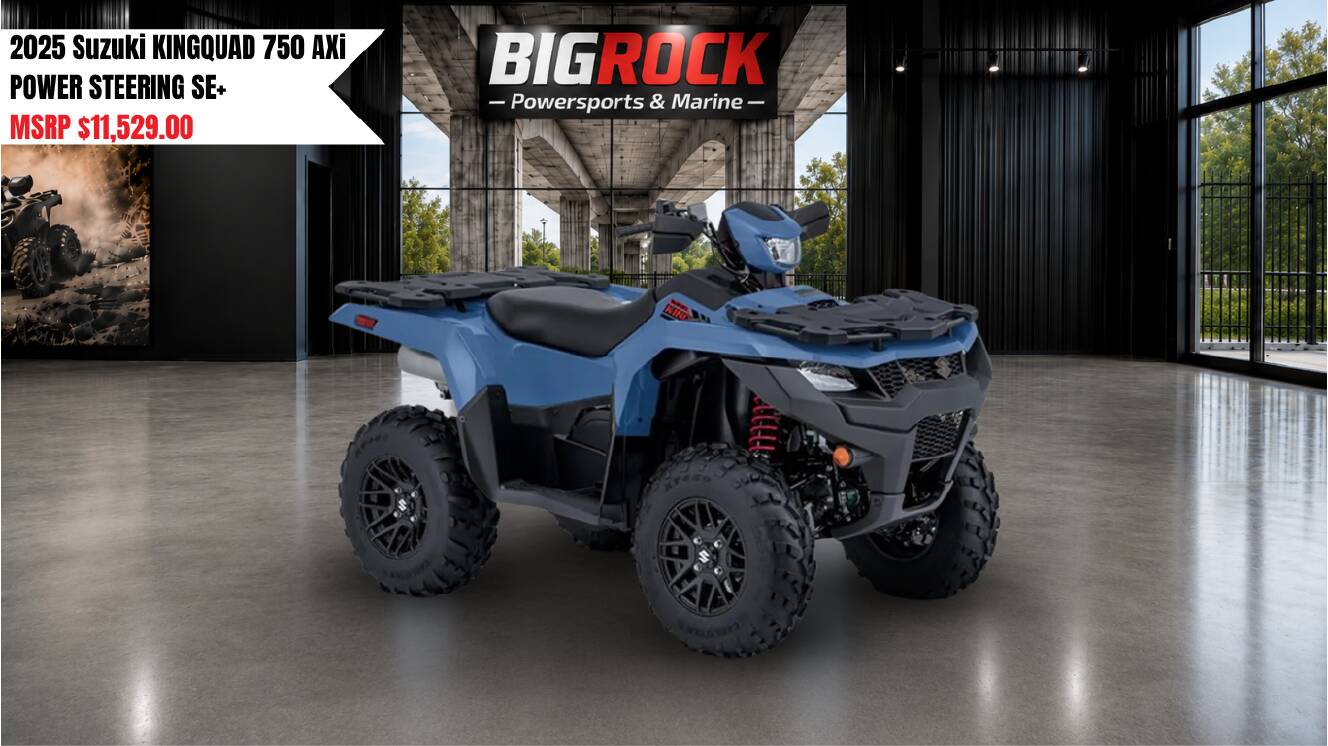 A photo of this 2025 Suzuki KINGQUAD 750 AXi POWER STEERING SE 