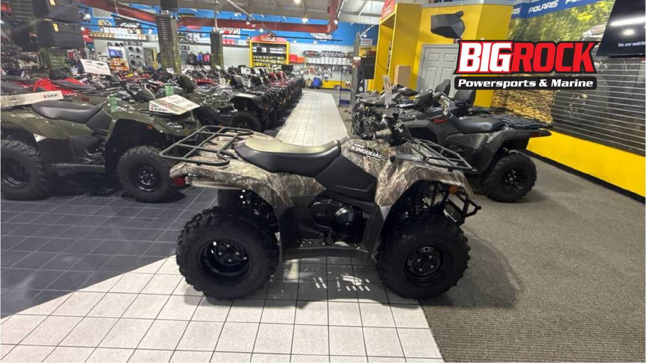 A photo of this 2025 Suzuki KINGQUAD 400 ASI