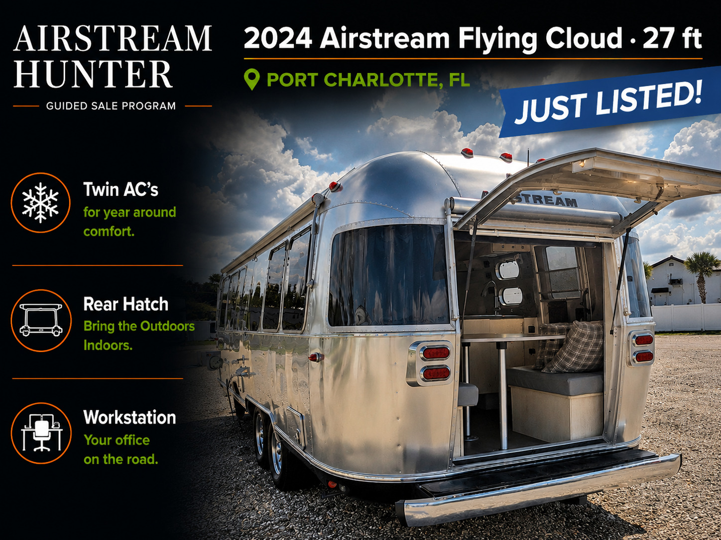 2024 Airstream FLYING CLOUD 27FB TWIN in port charlotte FL