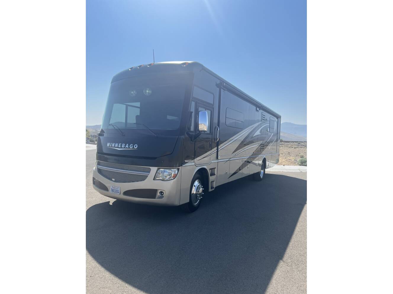 A photo of this 2015 Winnebago ADVENTURER 35P