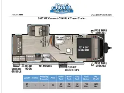 2027 KZ RV Connect C241RLK