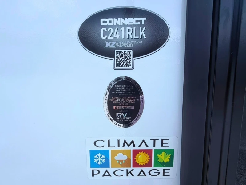 2027 KZ RV Connect C241RLK