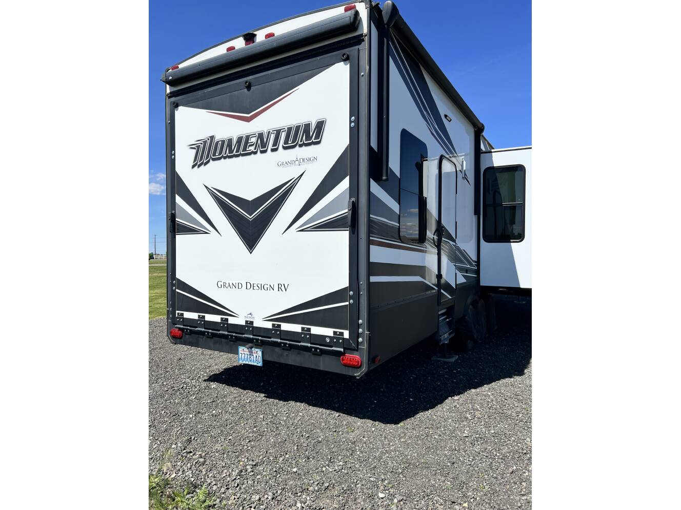 A photo of this 2021 Grand Design MOMENTUM M-CLASS 395M