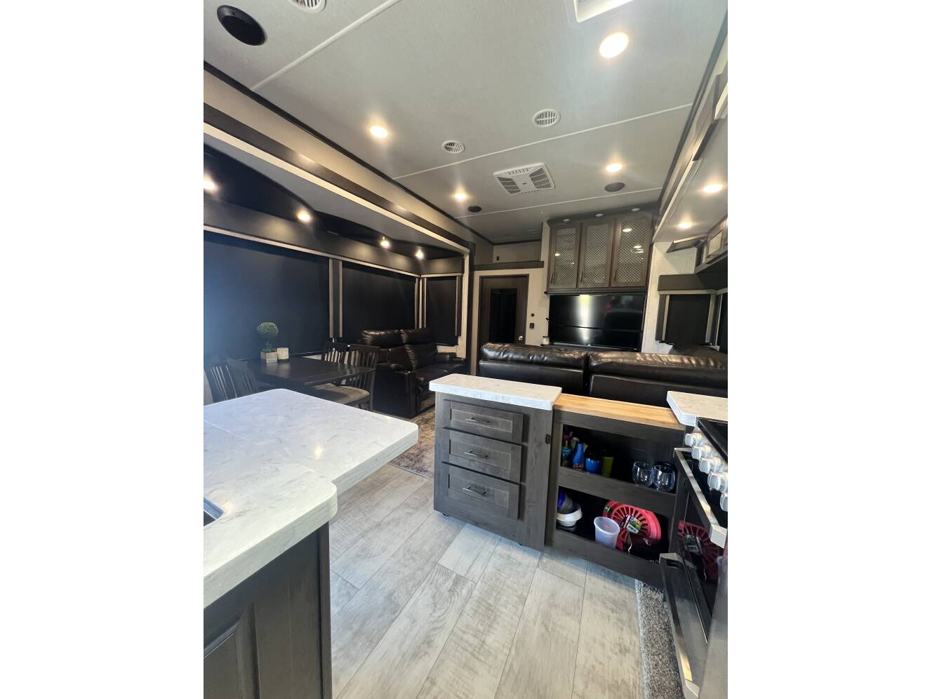 A photo of this 2021 Grand Design MOMENTUM M-CLASS 395M