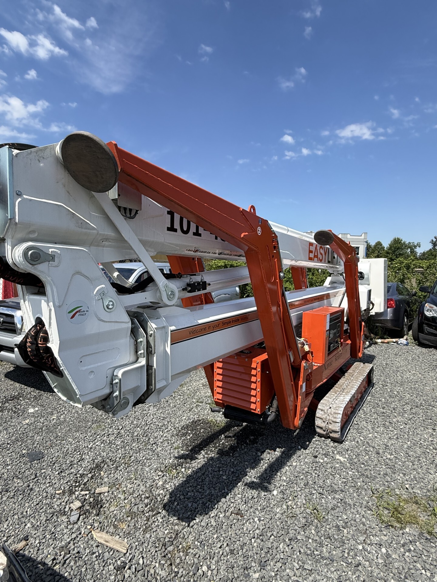 2020 EASY LIFT 101-48AJ DIESEL AERIAL LIFT WITH ARBORIST PACKAGE in Fairfax, VA
