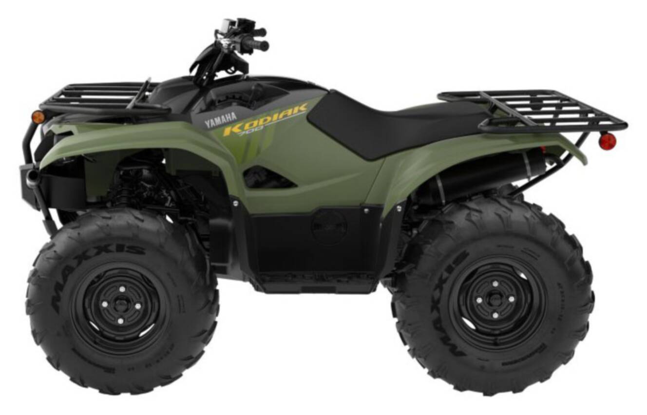 A photo of this 2027 Yamaha Kodiak 700