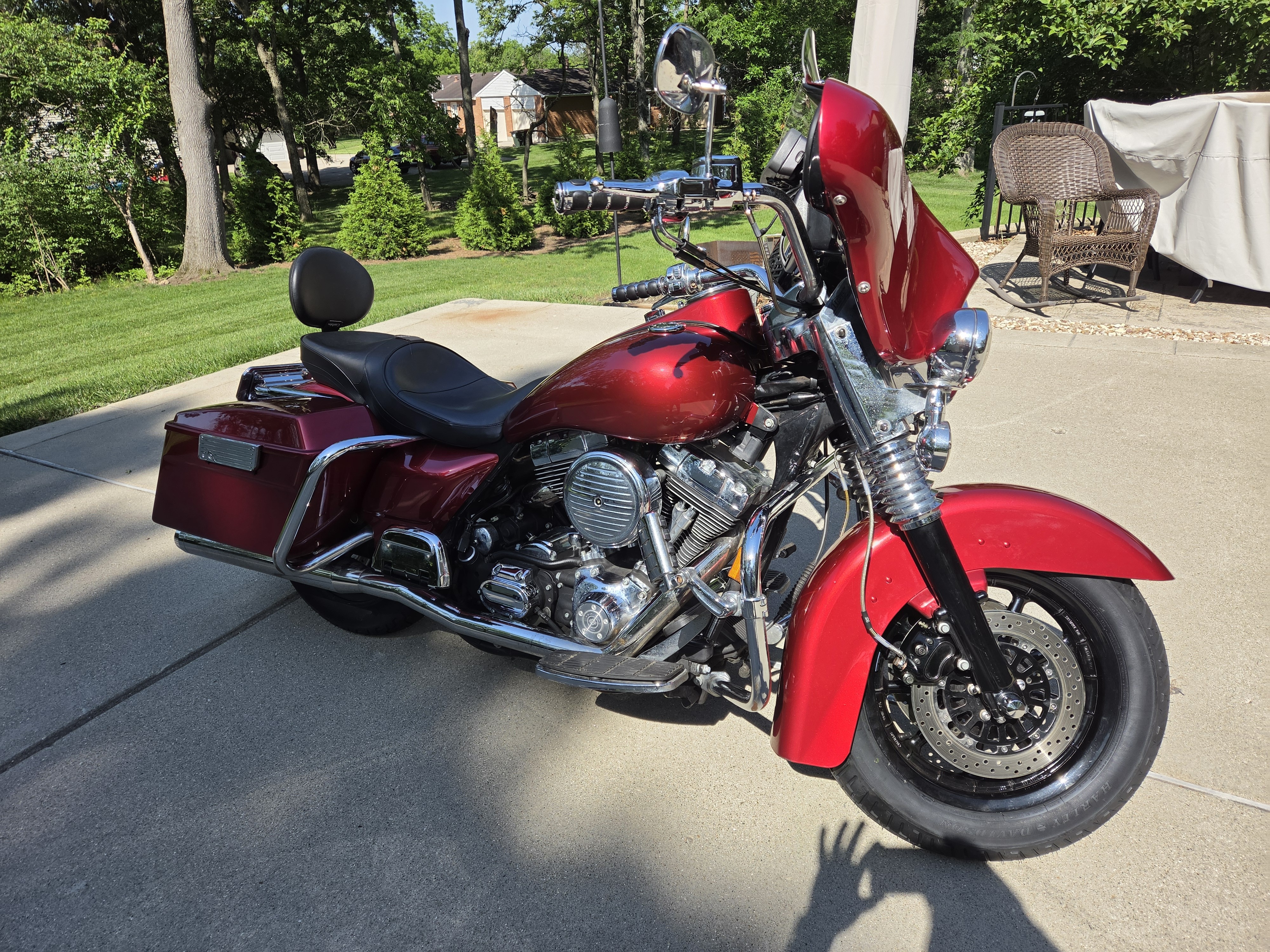 2003 Harley-Davidson ROAD KING PEACE OFFICER Touring motorcycle