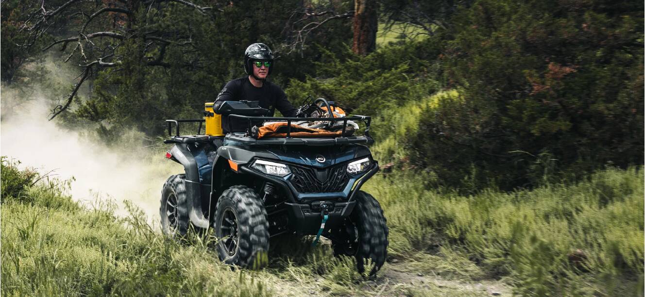 A photo of this 2026 CFMOTO CForce 600