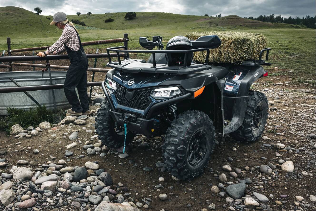 A photo of this 2026 CFMOTO CForce 600
