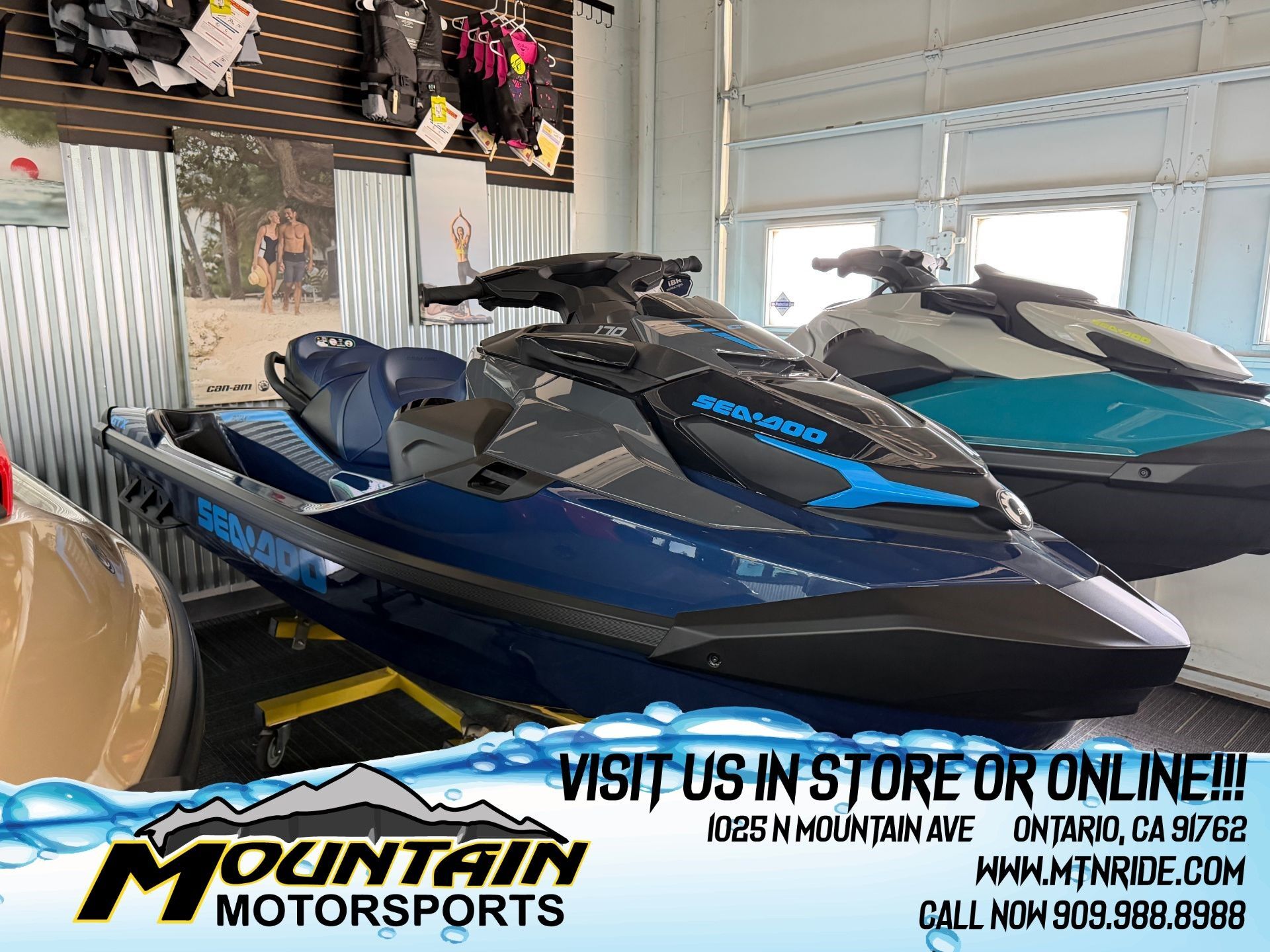 2026 Sea-Doo GTX 170 + Tech Package, Audio, iDF, iBR in ontario CA