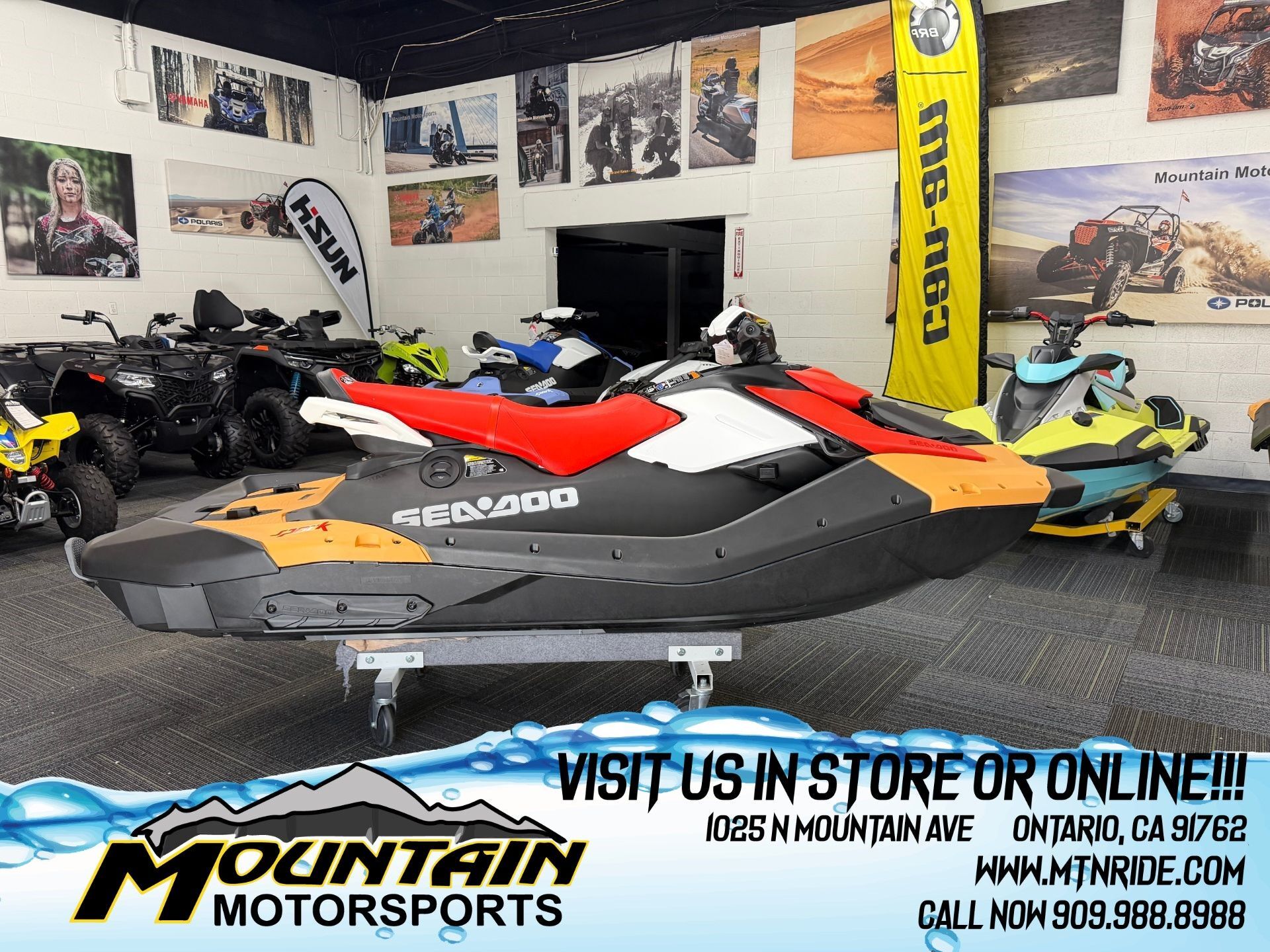 2026 Sea-Doo Spark for 3 90 hp + Convenience package with iBR FOR 3 - 90 CONVENIENCE PACKAGE WITH IBR in Ontario, CA