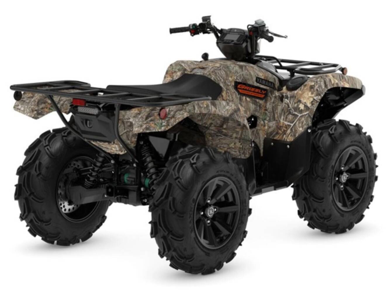A photo of this 2026 Yamaha Grizzly EPS Camo