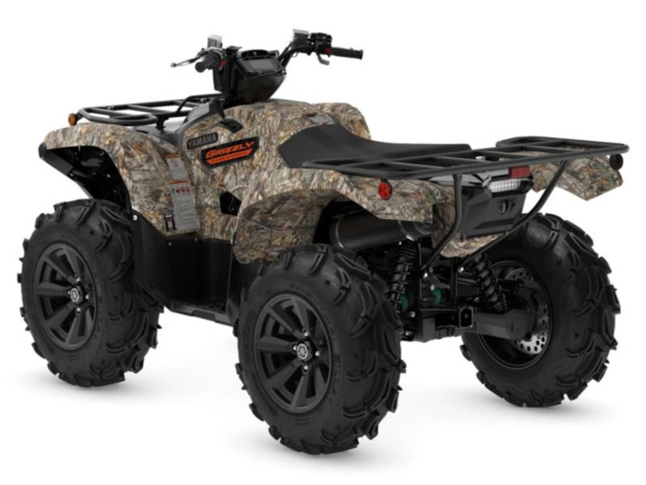 A photo of this 2026 Yamaha Grizzly EPS Camo