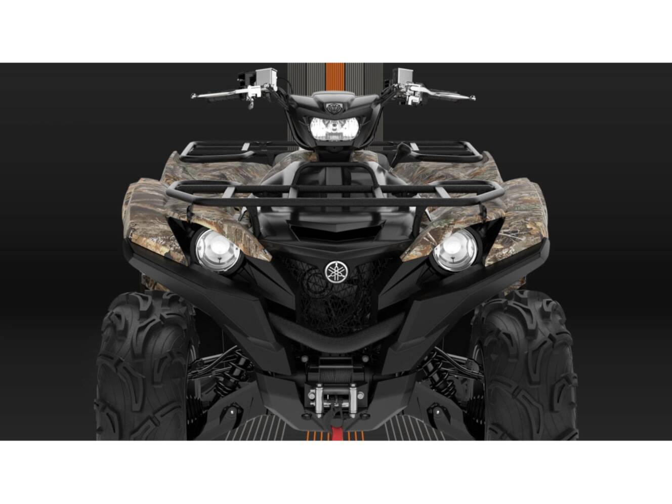 A photo of this 2026 Yamaha Grizzly EPS Camo