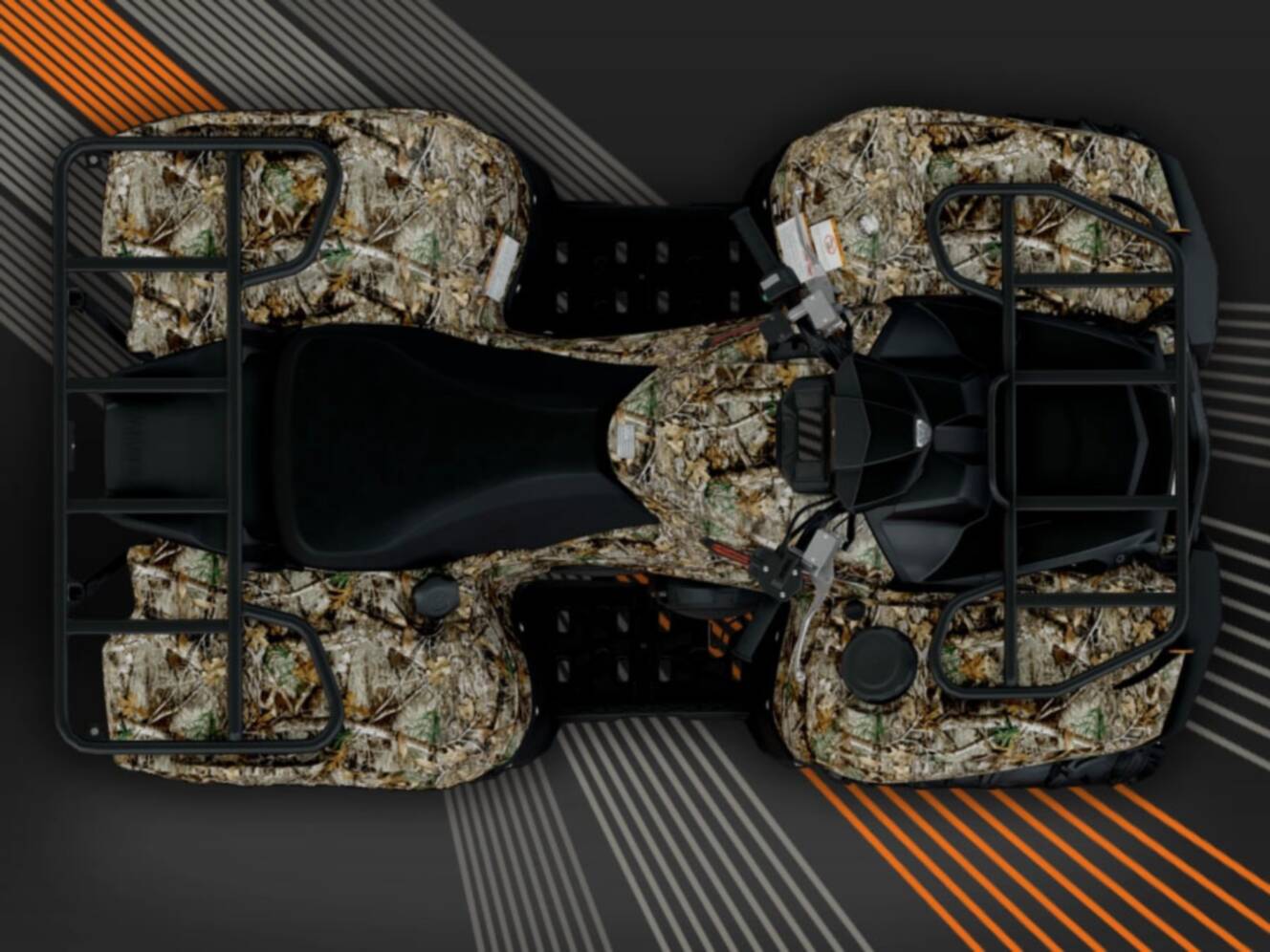 A photo of this 2026 Yamaha Grizzly EPS Camo