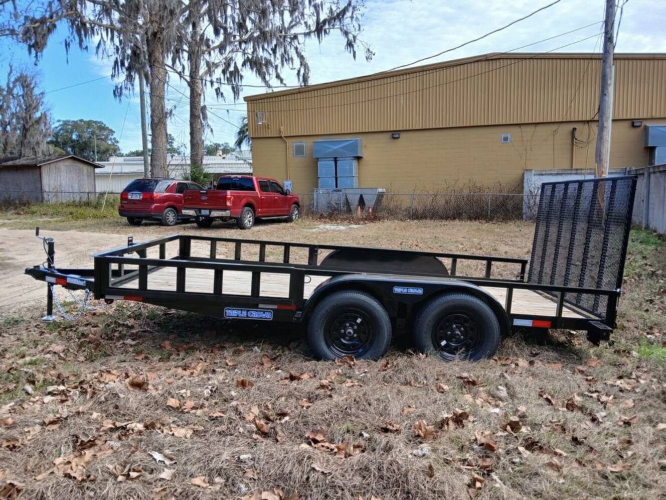 A photo of this 2026 Triple Crown Trailers Utility 7X14