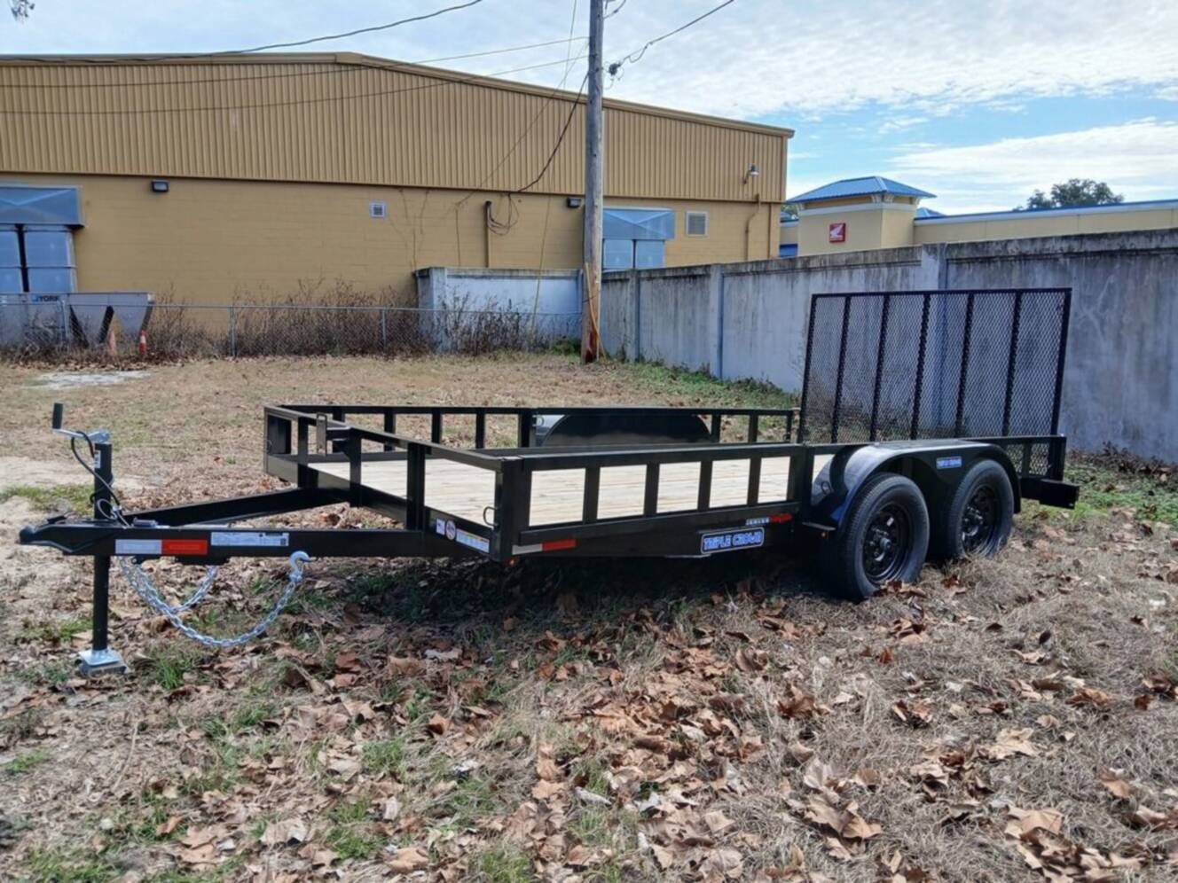 A photo of this 2026 Triple Crown Trailers Utility 7X14