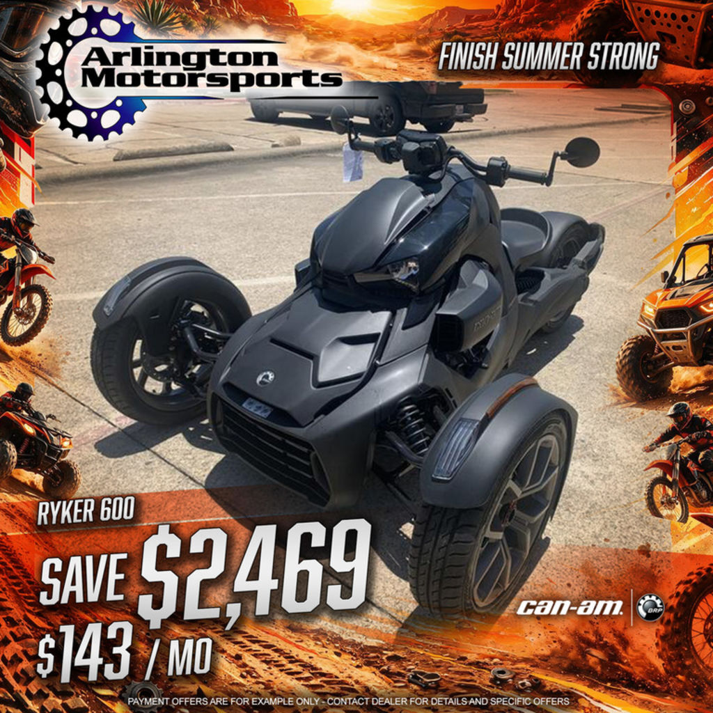 2025 Can-Am Ryker Rotax 600 ACE in Arlington, TX