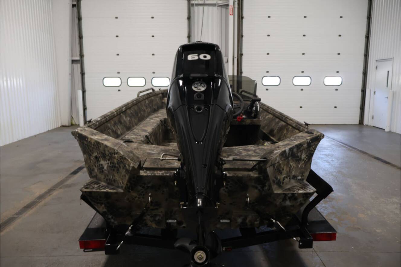 A photo of this 2025 Excel 1651 SC River Warrior