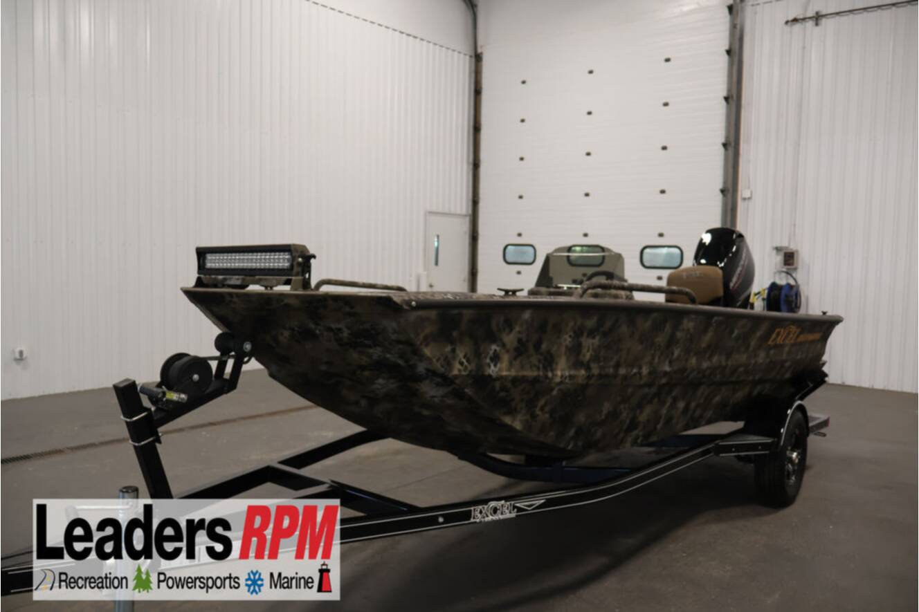 A photo of this 2025 Excel 1651 SC River Warrior