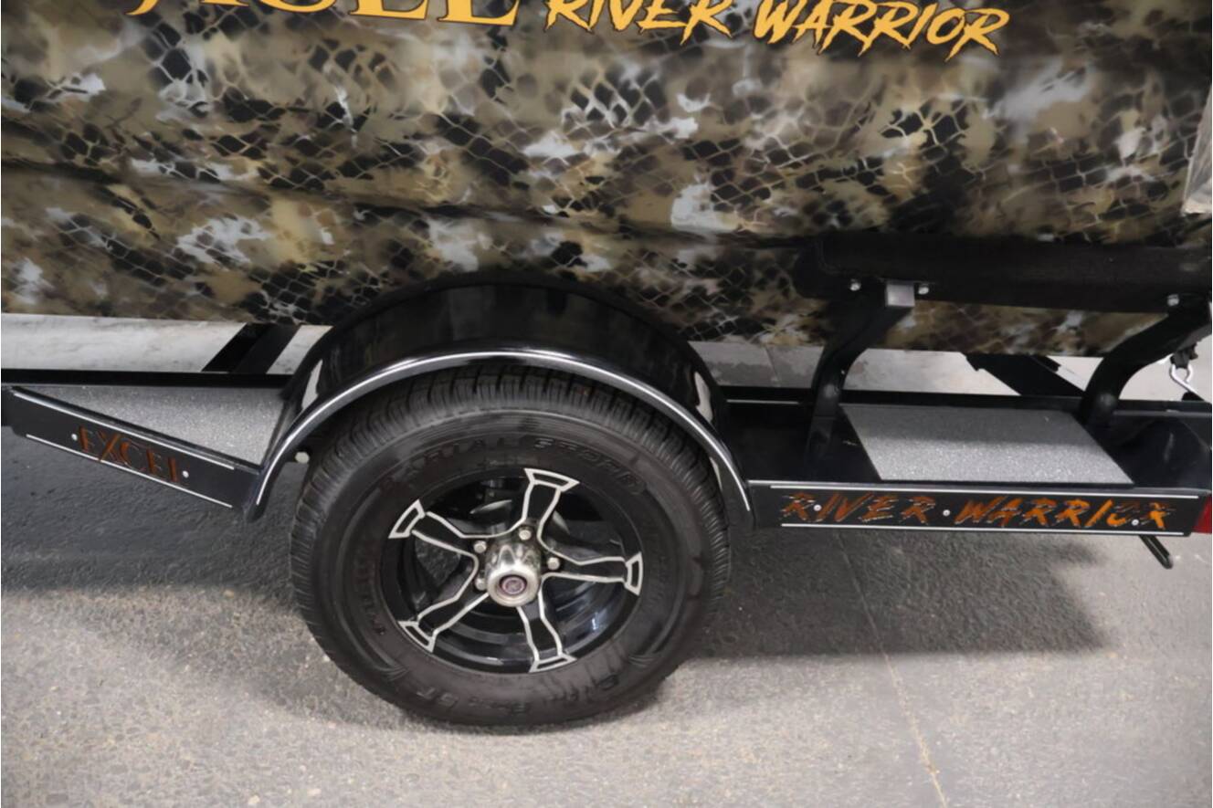 A photo of this 2025 Excel 1651 SC River Warrior