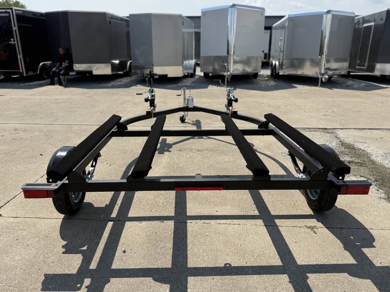 A photo of this 2026 Yacht Club WC221 Double Place Personal Watercraft Trailer