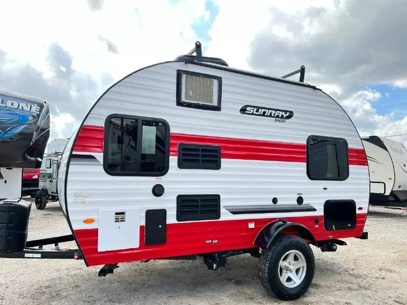 2022 Sunset Park RV Sunray 149 Sport Bike Rack Awning