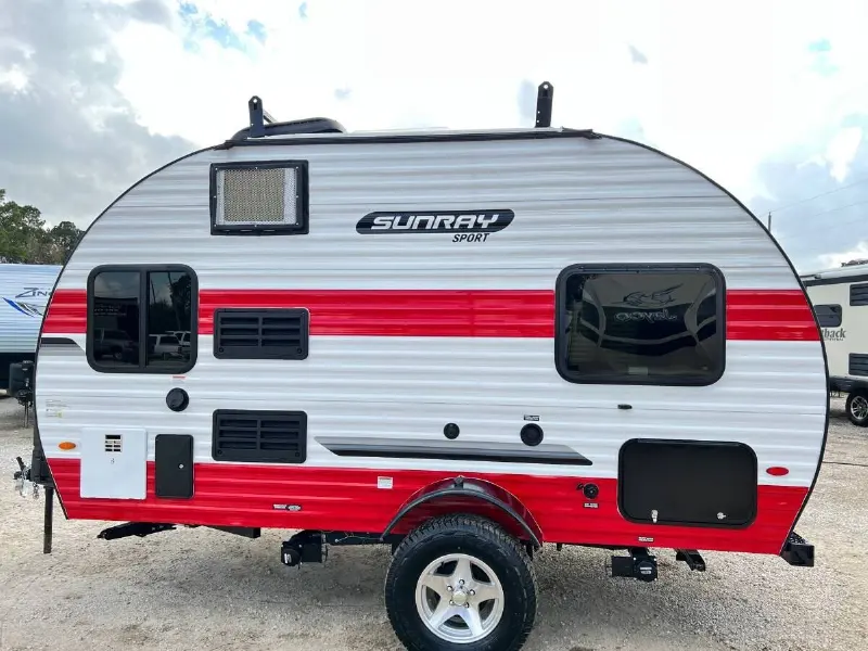 2022 Sunset Park RV Sunray 149 Sport Bike Rack Awning