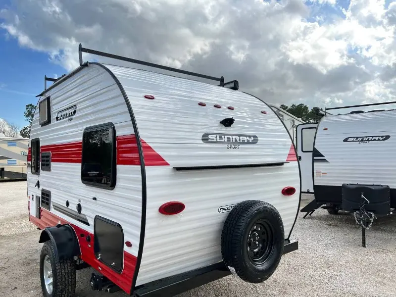 2022 Sunset Park RV Sunray 149 Sport Bike Rack Awning