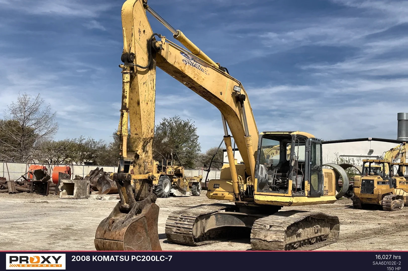 2008 KOMATSU PC200LC-7 in Fort Worth, TX